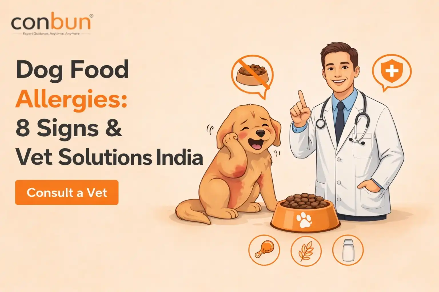 Dog Food Allergies: 8 Signs & Vet Solutions India
